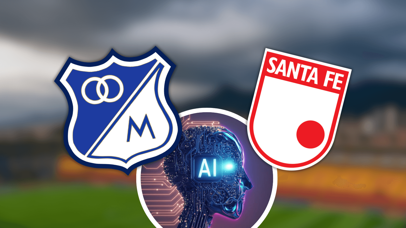 Día de clásico capitalino y mira lo que predijo la IA para este partidazo Foto: Escudoteca y creada con Chat GPT