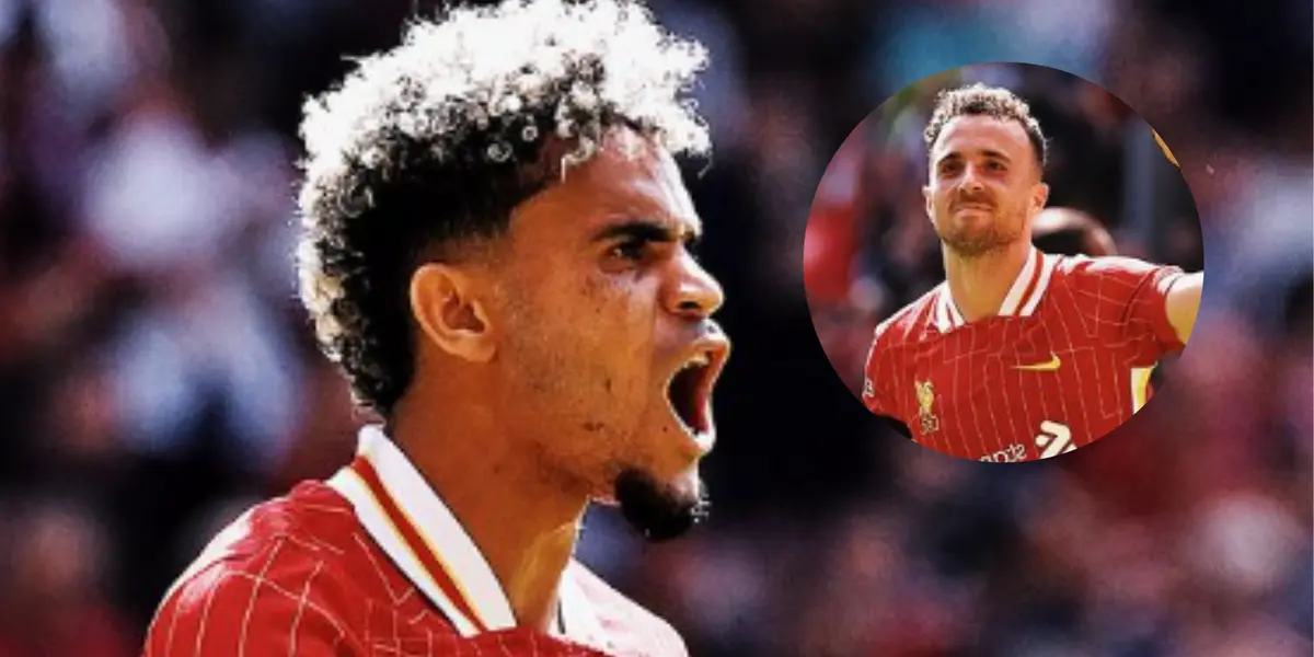 Díaz y Jota. Foto: Instagram de Liverpool.