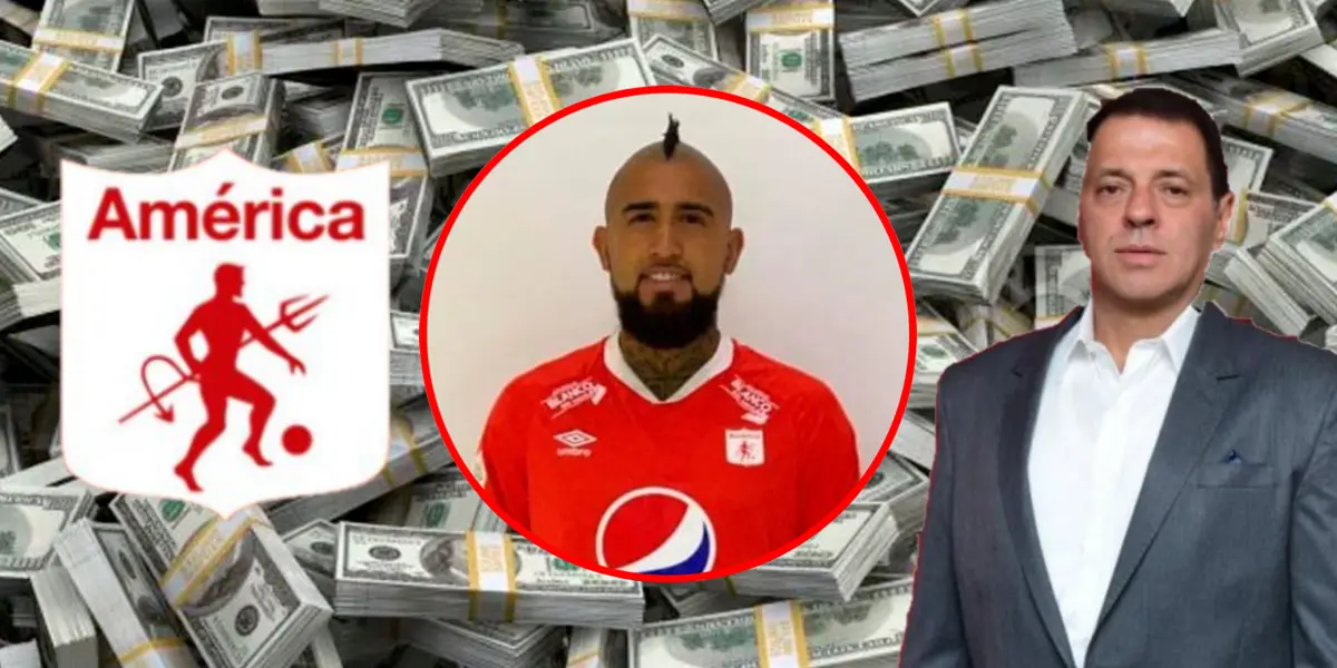 Dicen que listo y lo que hizo Tulio Gómez para fichar a Arturo Vidal al América
