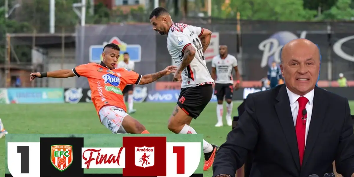 Dicen que robaron al América vs Envigado y el sablazo de Vélez por el arbitraje