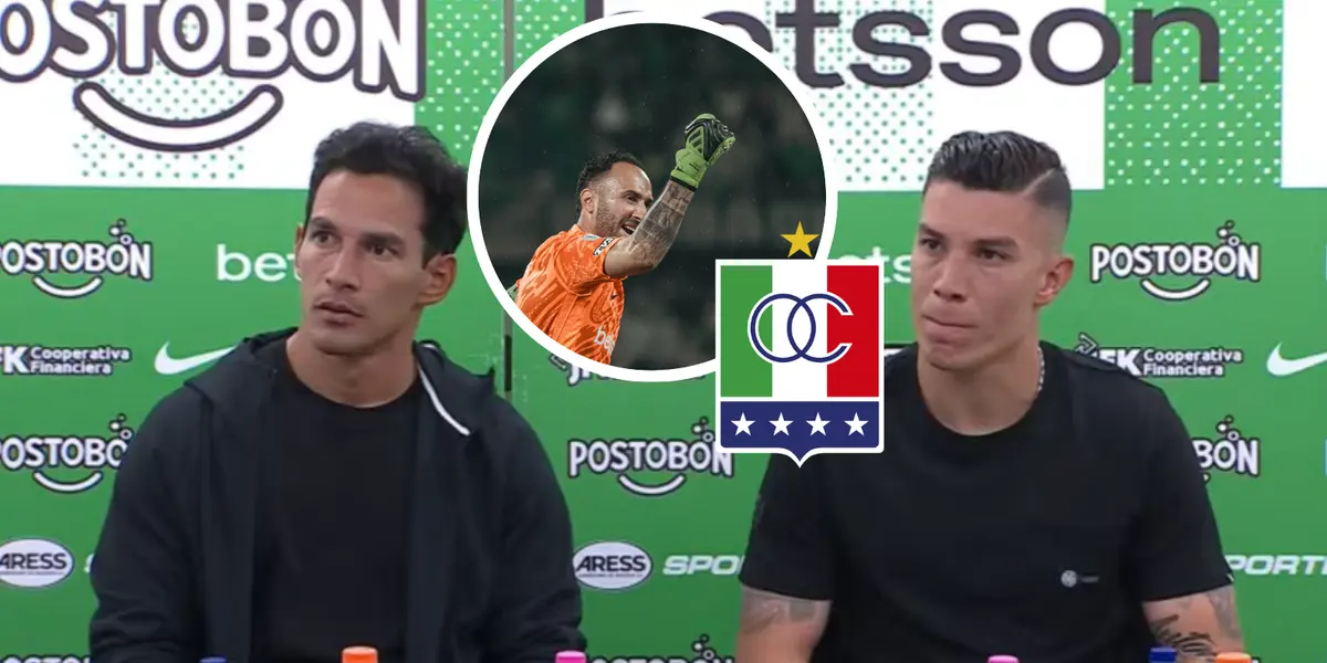 Diego Arias y el claro mensaje a toda la hinchada de Nacional tras clasificar en Copa Colombia Foto: Nacionaloficial, Captura de Dimayor y Escudoteca