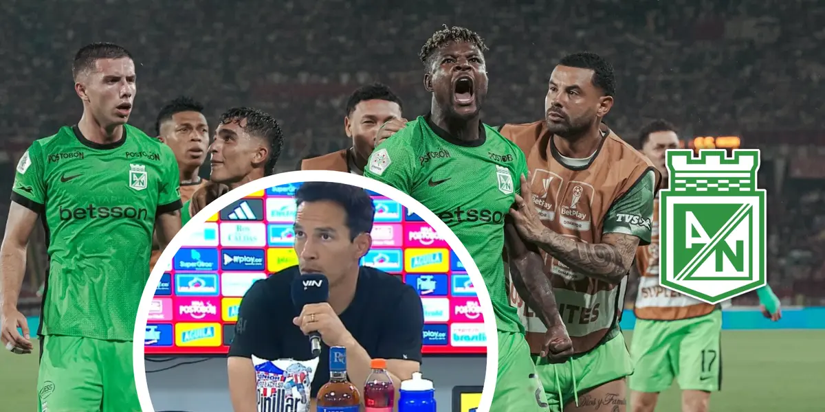 Diego Arias y su reflexión tras la derrota de Nacional y lo que se viene en cuadrangulares Foto: Nacionaloficial y Captura de Dimayor