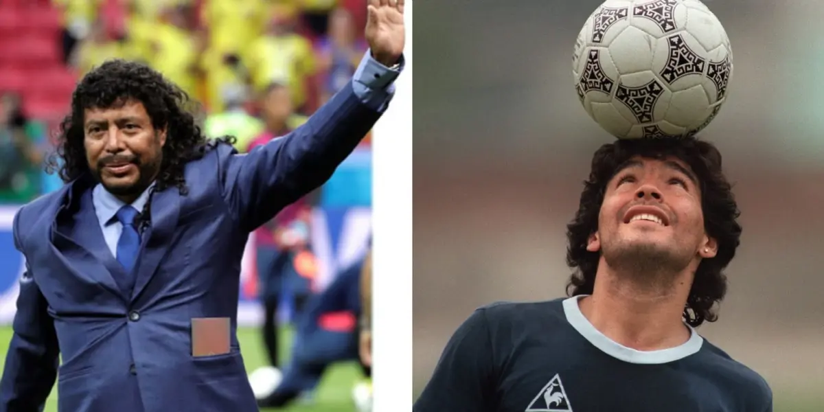 Diego Maradona dejó de existir a la edad de 60 años y los amigos del fútbol reaccionaron, como el caso de René Higuita.