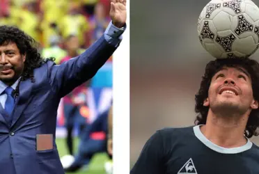 Diego Maradona dejó de existir a la edad de 60 años y los amigos del fútbol reaccionaron, como el caso de René Higuita.