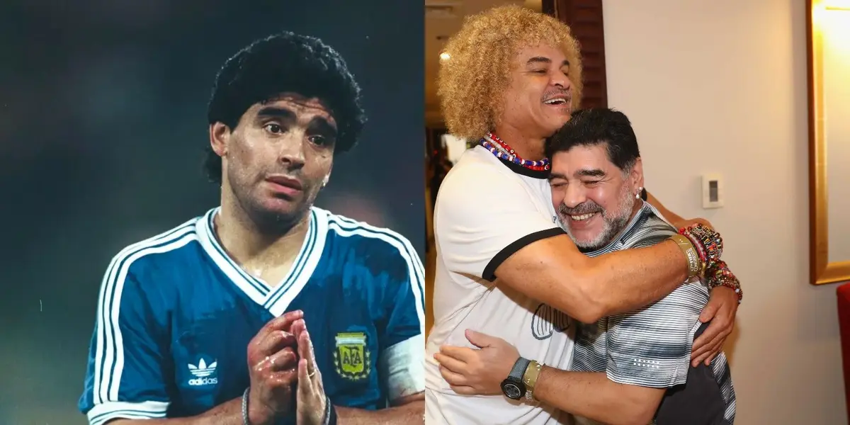Diego Maradona en vida era un gran amigo de El Pibe Valderrama y ahora le dan un golpe bajo al argentino para no dejarlo descansar en paz.
