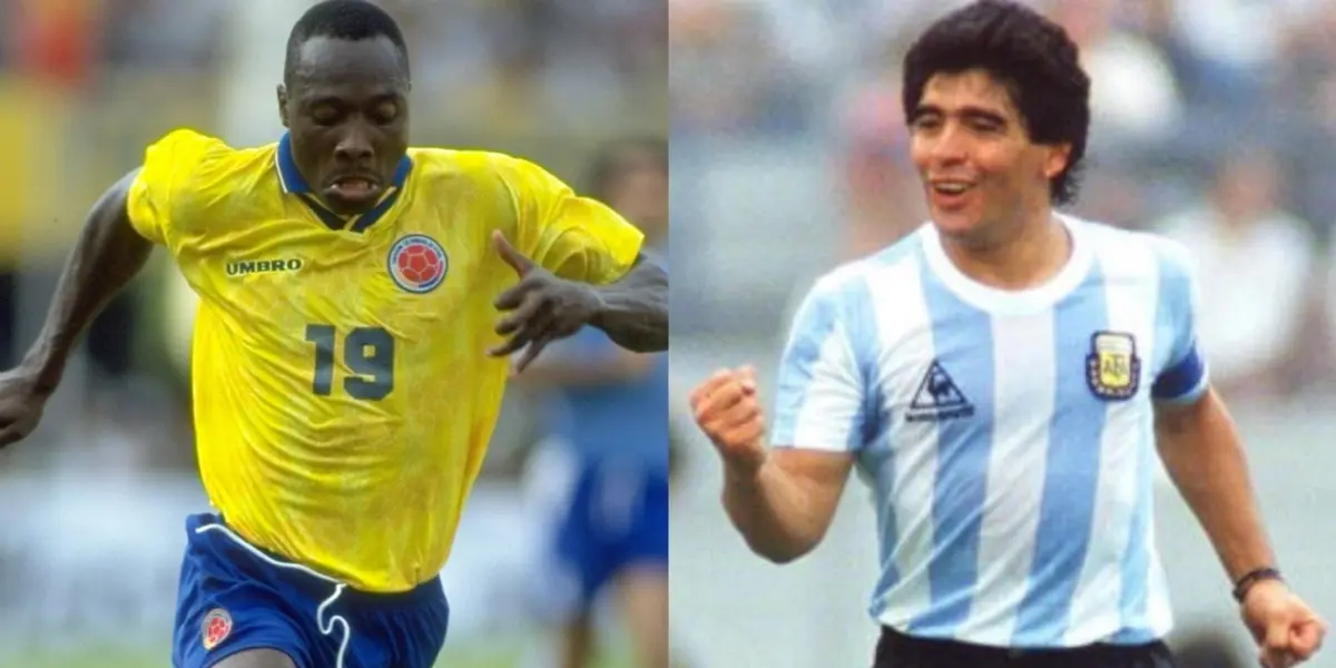 Diego Maradona y Freddy Rincón pudieron jugar juntos en la década del 90 pero la transferencia nunca pudo hacerse realidad.