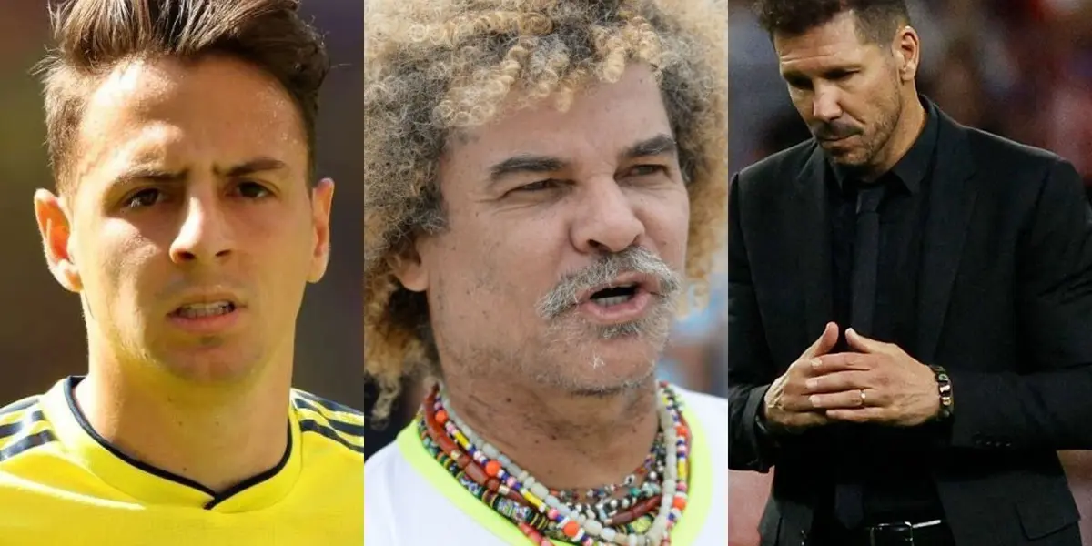 Diego Simeone como jugador y entrenador no ha sido muy proclive a los jugadores colombianos.