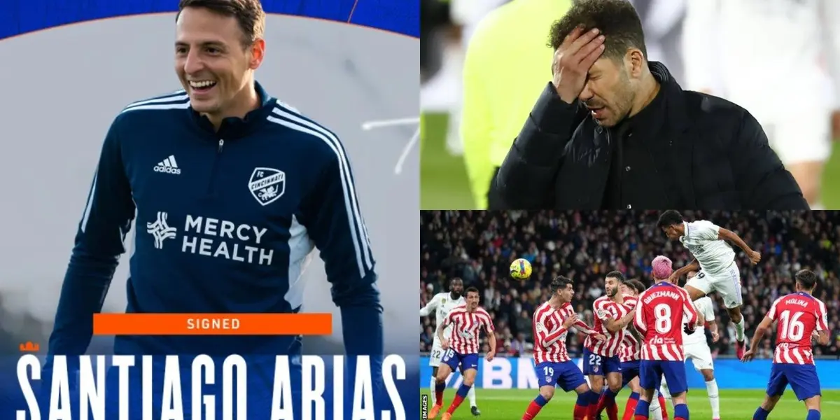 Diego Simeone fue humillado con el Atlético de Madrid en España