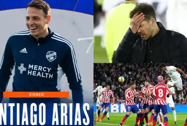 Diego Simeone fue humillado con el Atlético de Madrid en España