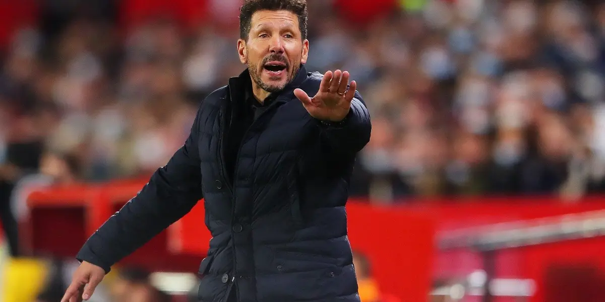 Diego Simeone no se contuvo y le recordó al hoy entrenador del cuadro catalán las críticas que le hizo a los 'Colchoneros' en su época de jugador.