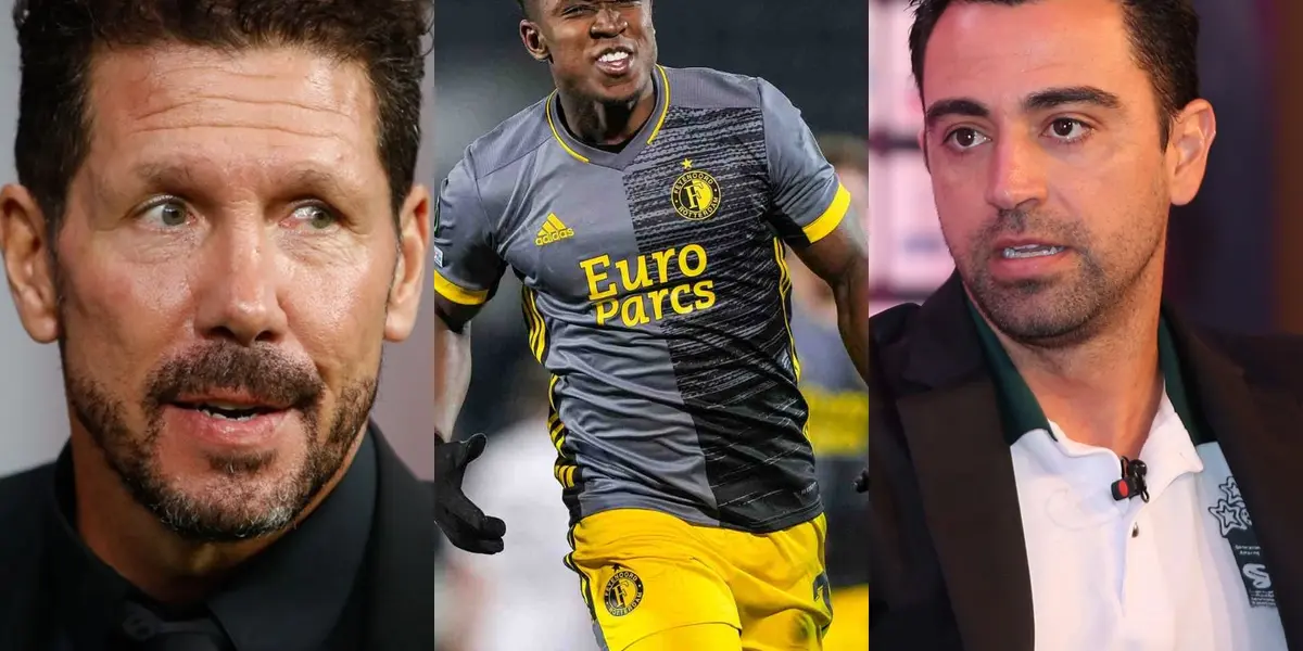Diego Simeone y Xavi Hernández tenían en su lista de fichajes a la joya colombiana, que según los rumores del mercado podría llegar a la Premier League.