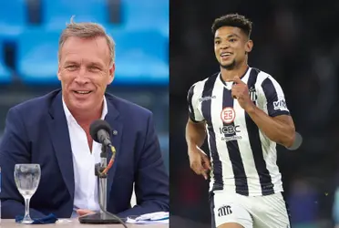 Diego Valoyes juega en el club Talleres de Argentina y hay dudas con respecto a su futuro.