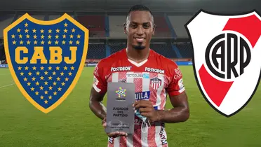 Ditta en la mira de un grande de Argentina. Foto de Ditta tomada de Facebook Junior Club SA.