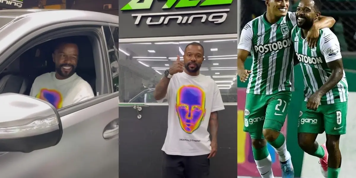 Dorlan Pabón es uno de los jugadores mejor pagados en Atlético Nacional y se da lujos como cualquier crack internacional.