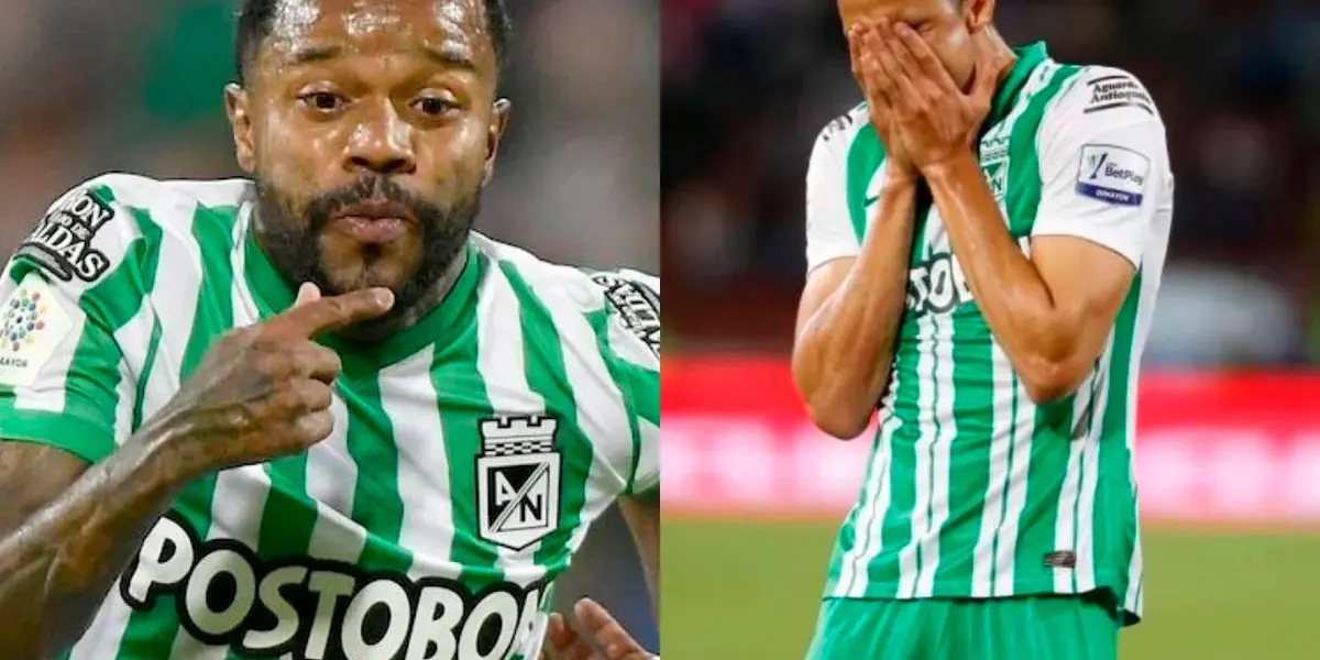 Dorlan Pabón le mandó un mensaje a Giovanni Moreno por su lesión en Atlético Nacional.