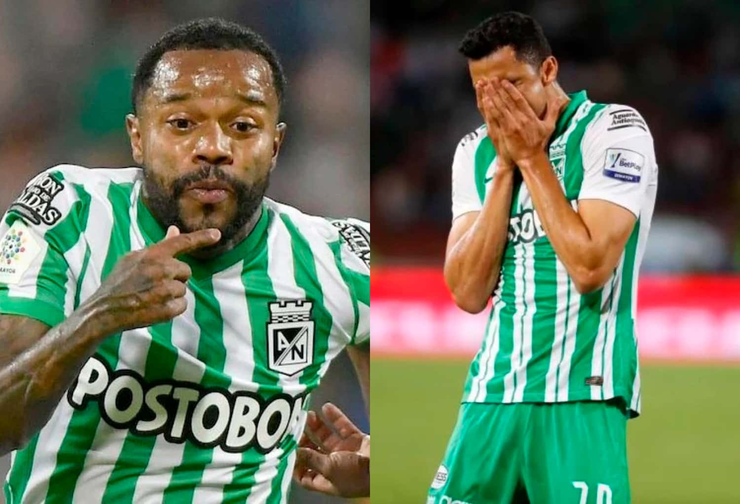 Dorlan Pabón le mandó un mensaje a Giovanni Moreno por su lesión en Atlético Nacional.