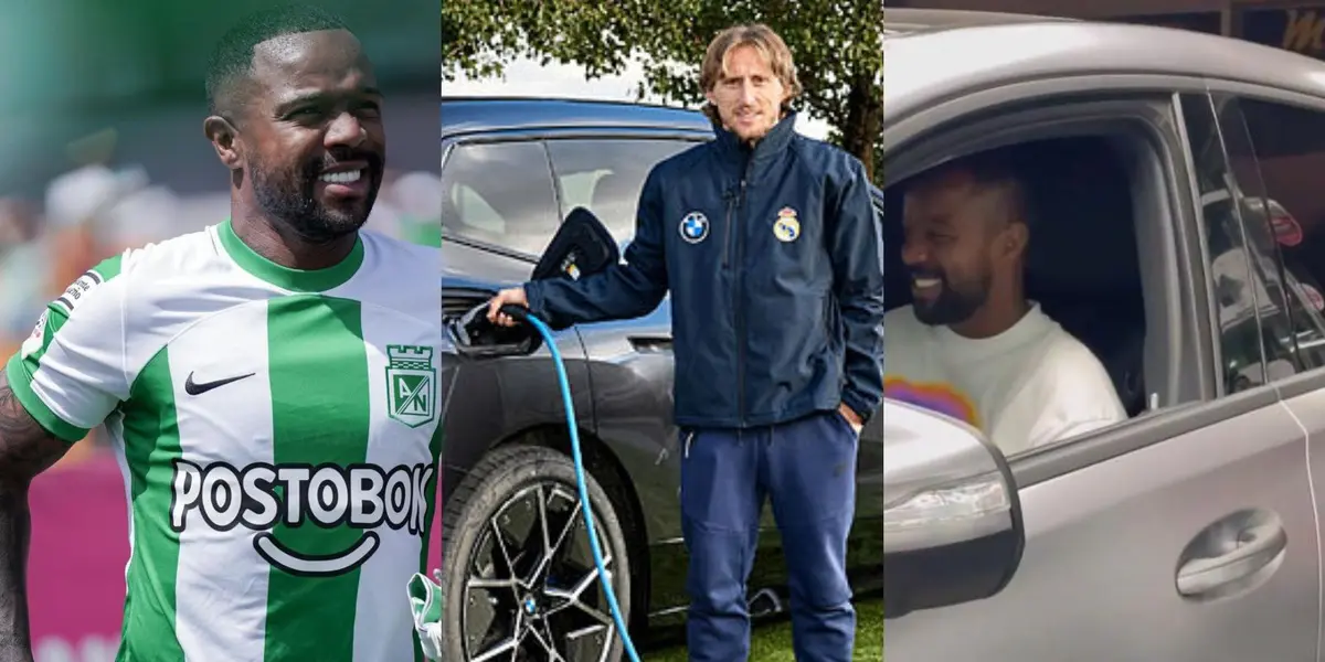 Dorlan Pabón se da lujos como el astro del Real Madrid, Luka Modrić.