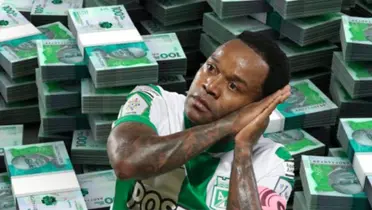 Dorlan Pabón se hartó de Atlético Nacional (Foto tomada de Win Sports, El Universal)