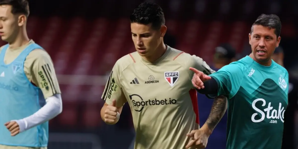 DT Carpini rompió el silencio y reveló el problema que tiene James en Sao Paulo