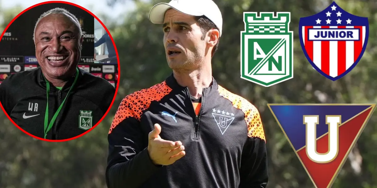 DT de Liga de Quito- Fotos: El Colombiano, Pinterest, Primicias