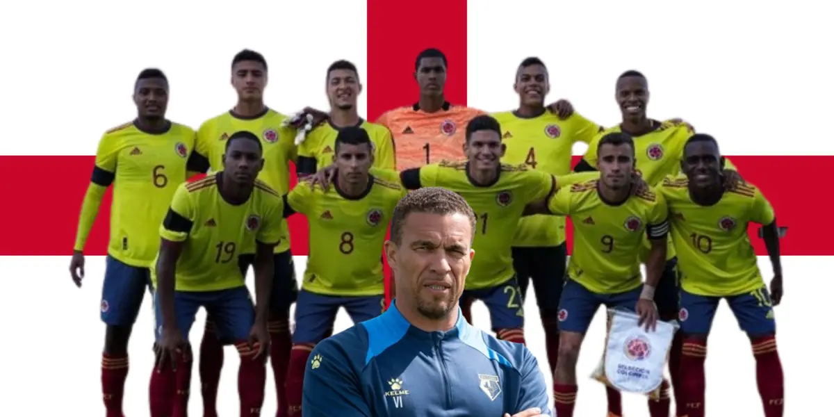 DT halagó a joven delantero colombiano.