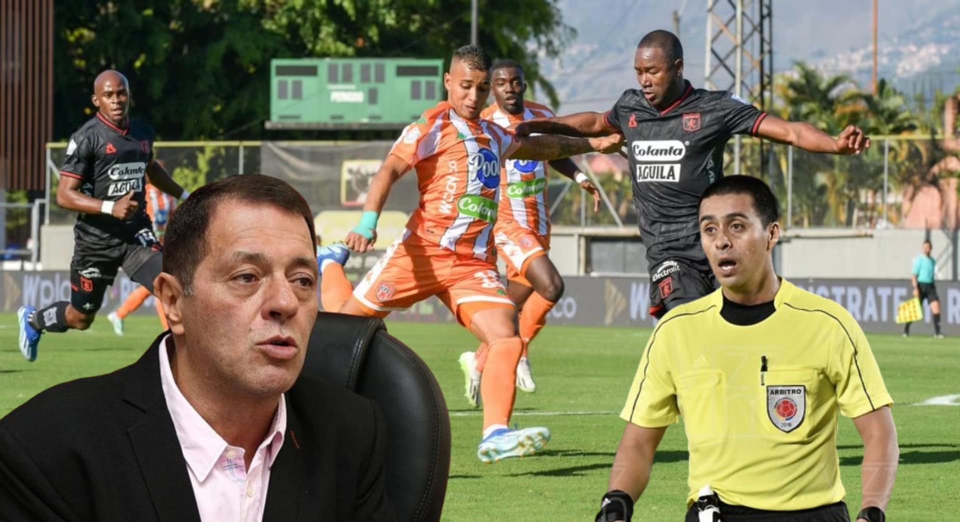Dueño del América de Cali explotó ante las decisiones arbitrales en el empate de América. FOTO: El País
