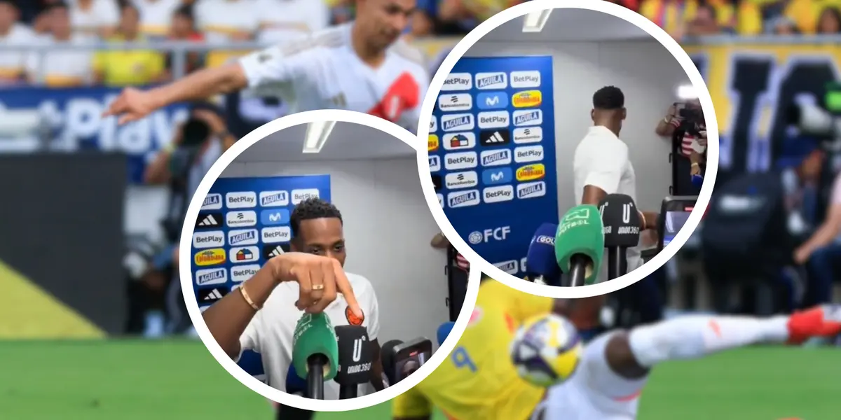 Durán no ocultó su molestia y dejó una reacción que volvió a encender la polémica. Foto: Captura de X y CONMEBOL