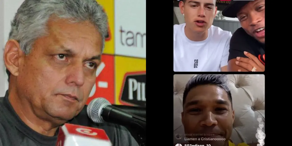 Durante una transmisión en vivo por instagram dijo de todo junto a Teófilo Gutiérrez y Camilo Zúñiga. 