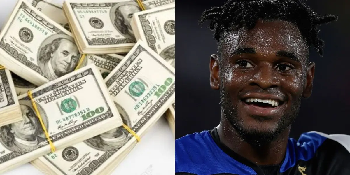 Duván Zapata es uno de los jugadores mejor pagados del Atalanta.