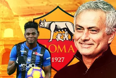 Duván Zapata está a un paso de irse a jugar en la AS Roma de José Mourinho.