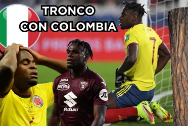 Duván Zapata fue elogiado de manera sorpresiva en Italia.