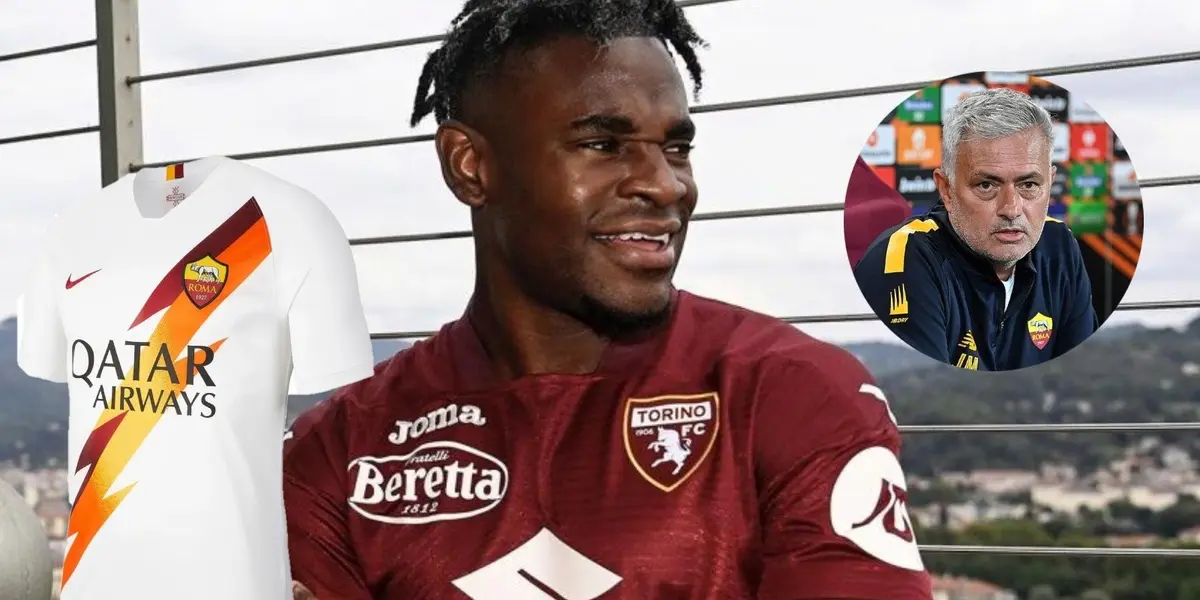 Duván Zapata habló sobre la oportunidad que tuvo para llegar a la Roma de José Mourinho