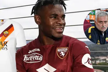 Duván Zapata habló sobre la oportunidad que tuvo para llegar a la Roma de José Mourinho