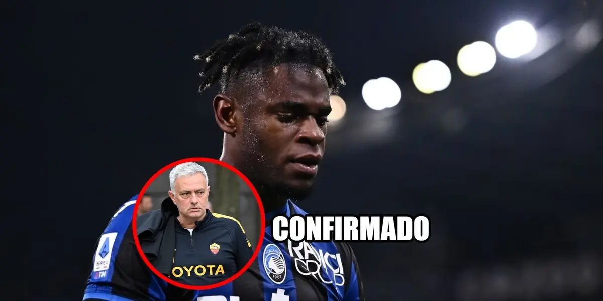 Duván Zapata no jugará en la AS Roma de José Mourinho según los últimos cortes que llegan de Italia.
