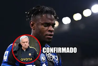 Duván Zapata no jugará en la AS Roma de José Mourinho según los últimos cortes que llegan de Italia.