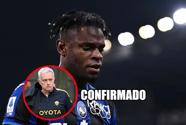 Confirmado, se destapó por qué Duván Zapata no llegó a la Roma de Mourinho