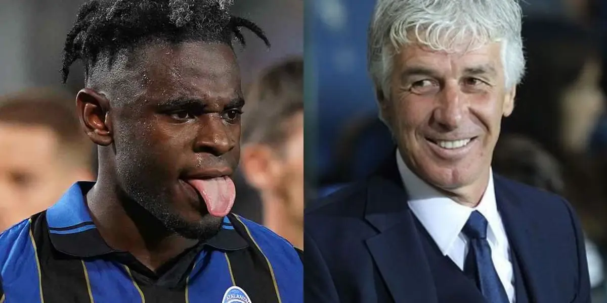 Duván Zapata le dio buenas noticias a Gian Piero Gasperini en el Atalanta.