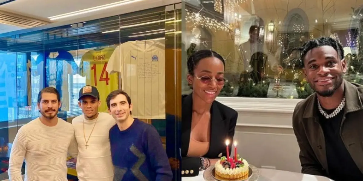 Duván Zapata presume algunos de los pocos lujos que le fascinan a Luis Díaz.