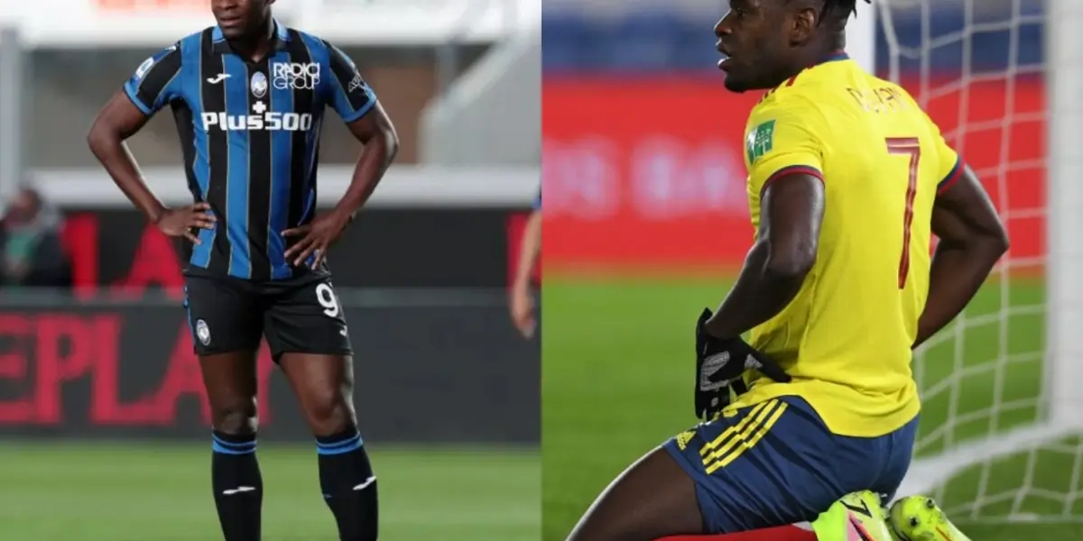 Duván Zapata quedó en deuda en el Atalanta con una meta que tenían en el club para salvar la temporada.