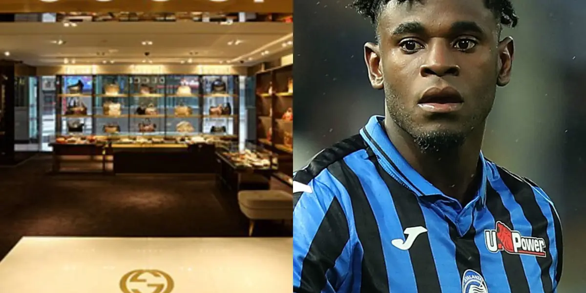Duván Zapata recibió el fin de año junto a su familia y no dejó de mostrar su pasión por la alta moda al lucir unas prendas costosas.