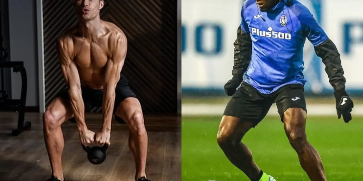 Duván Zapata utiliza elementos del entrenamiento de Cristiano Ronaldo y eso lo ha ayudado para poder mejorar su capacidad física y goleadora en Europa. 