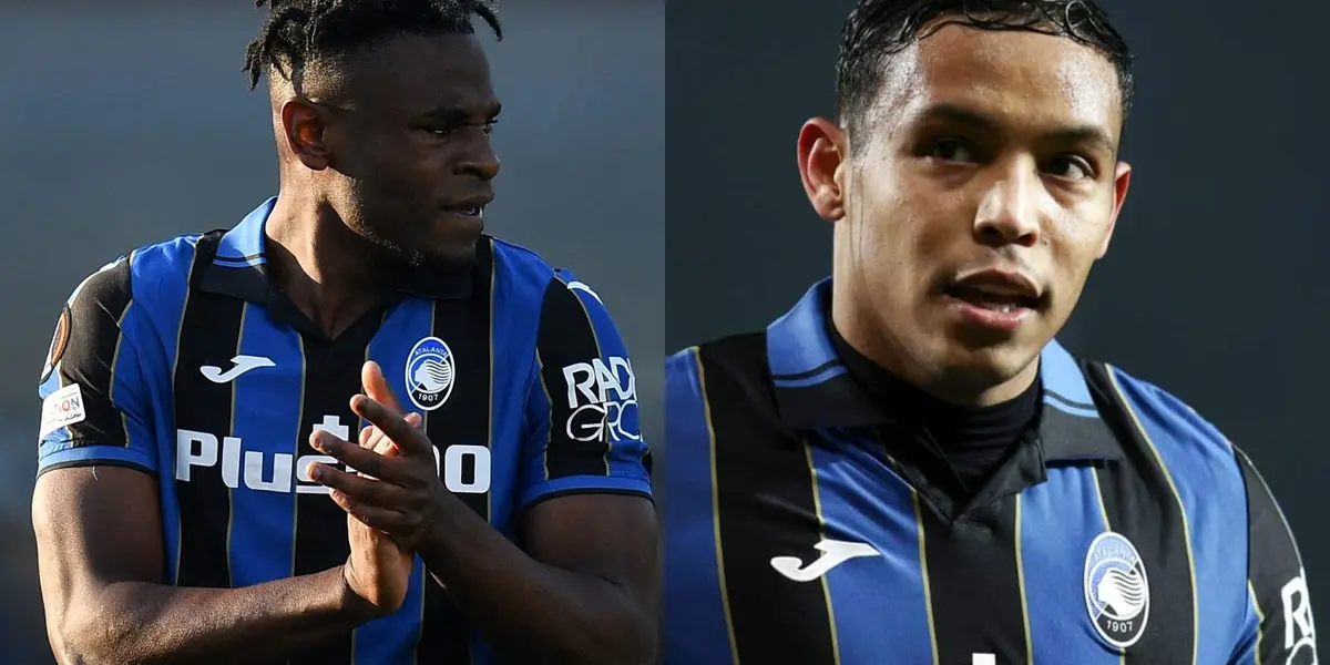 Duván Zapata y Luis Muriel están en duda en el Atalanta en el año 2023.