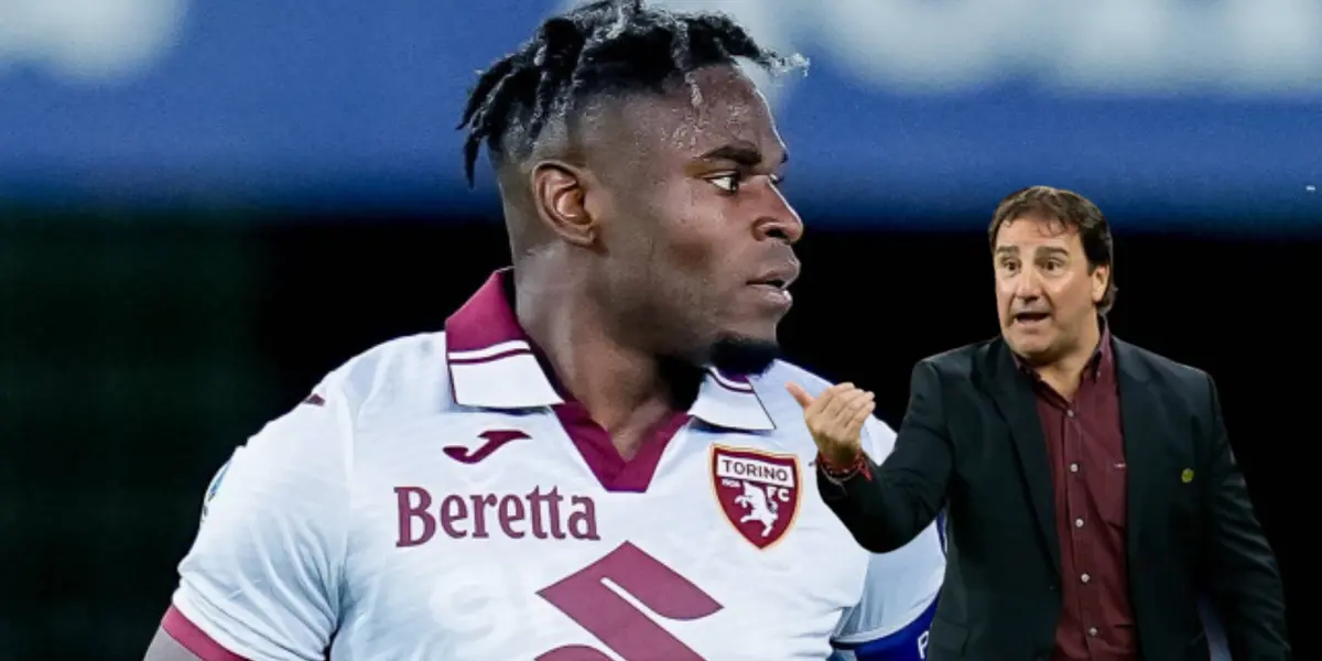 Duván Zapata y Néstor Lorenzo Foto: Transfermarkt y FCF Selección Colombia