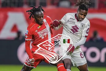 Duván Zupata jugó los 90 minutos por la Serie A de Italia.