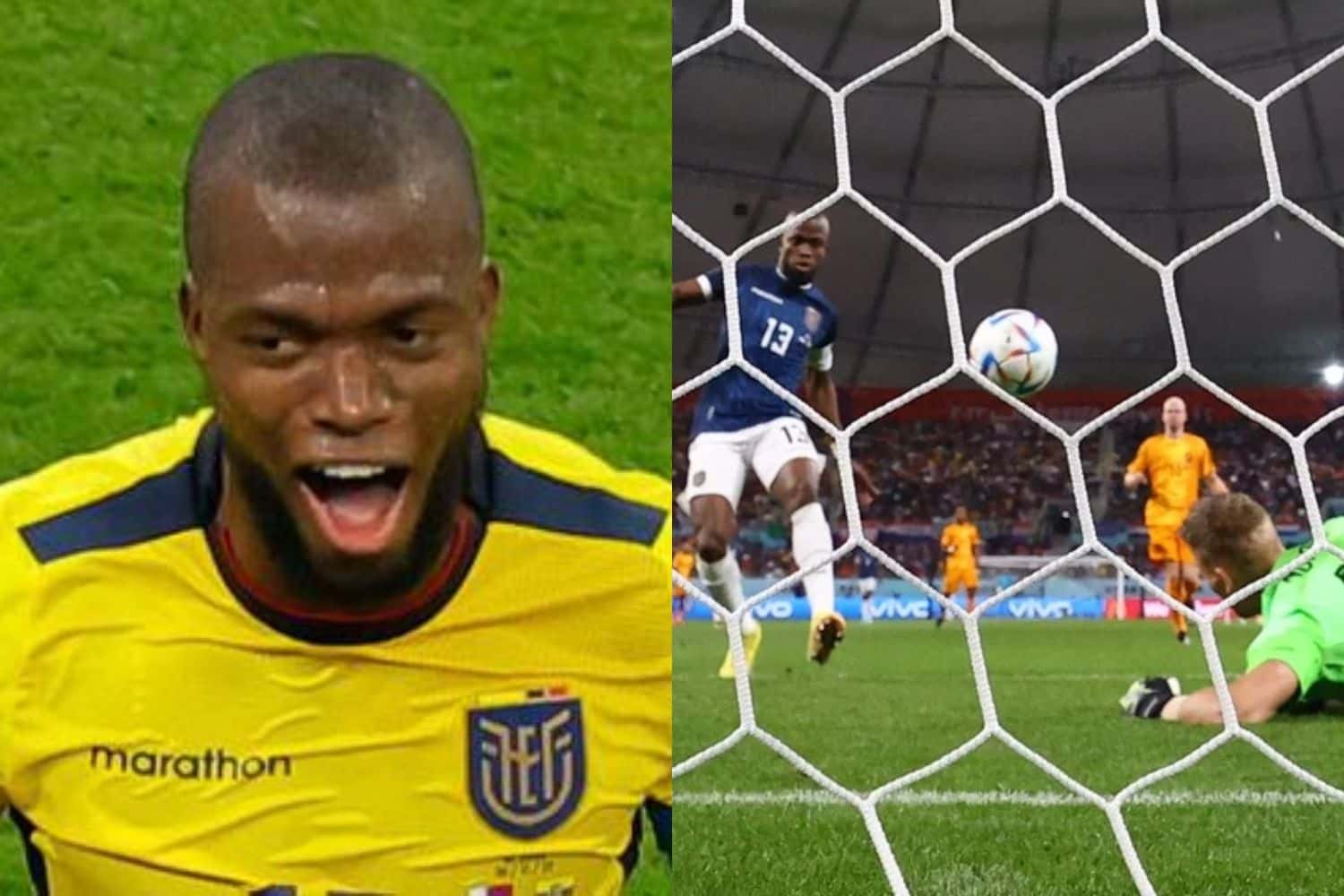 Ecuador está empatando 1-1 ante Países Bajos en el Mundial de Catar 2022