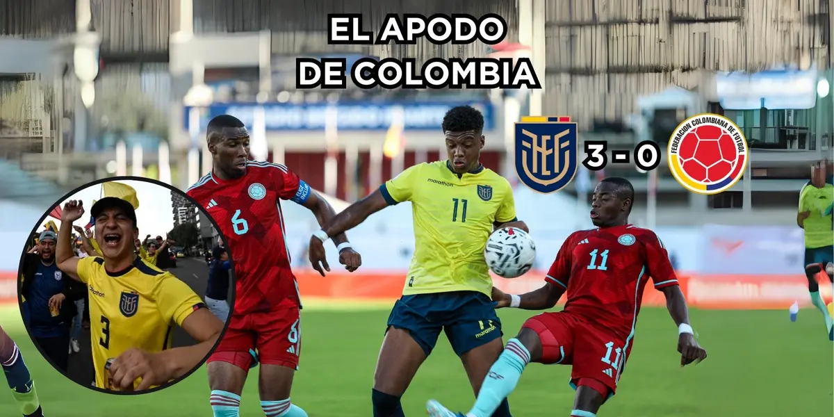 Ecuador le dio una sandunga a la Selección Colombia en suelo venezolano.