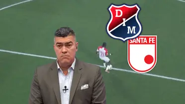 Eduardo Luis recibe algunas críticas en los primeros minutos de la final del FPC Foto: Captura de Win y Escudoteca