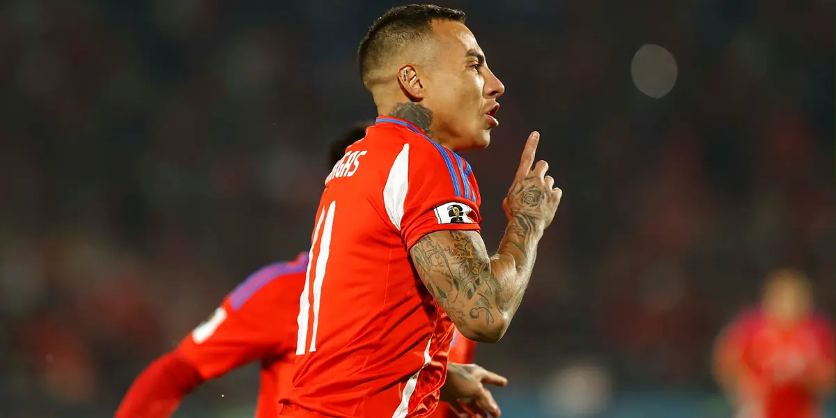 Eduardo Vargas. Foto: redes de Selección de Chile.