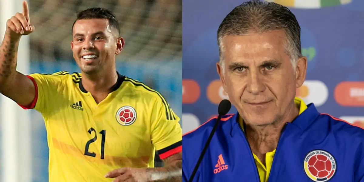 Edwin Cardona criticó a Carlos Queiroz durante su paso por la Selección de Colombia.