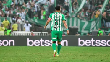 Edwin Cardona fue la gran figura del primer tiempo entre Nacional y Fortaleza. Foto: Instagram